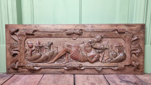fig 1. A large pair of 17th century panels.