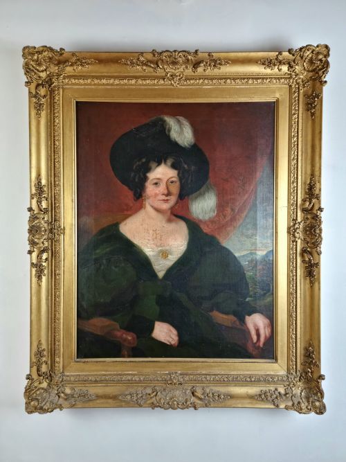 A 19th Century Portrait of a Lady.