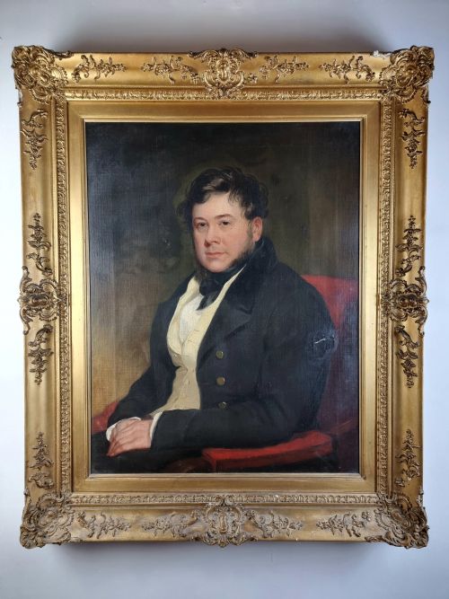A 19th Century Portrait of a Gentleman.