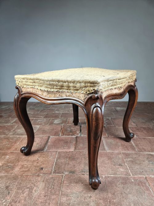 A 19th Century Mahogany Stool