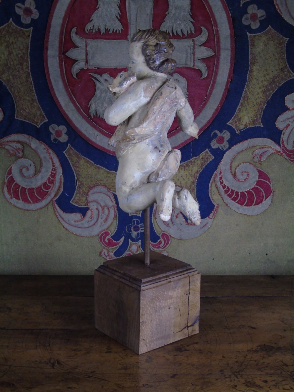 Carved Baroque cherub  View IV