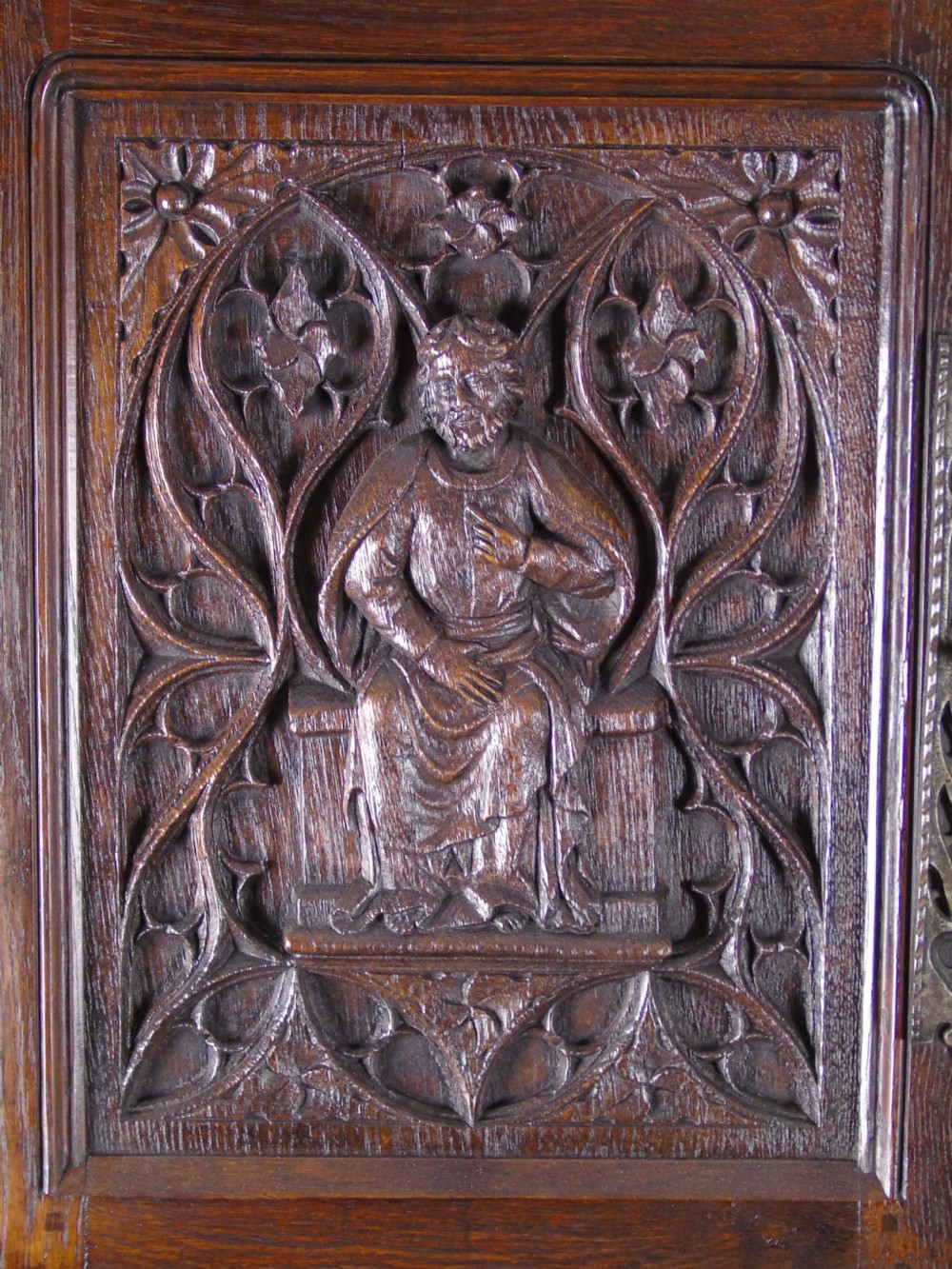 19th century French Gothic Dressoir  View II