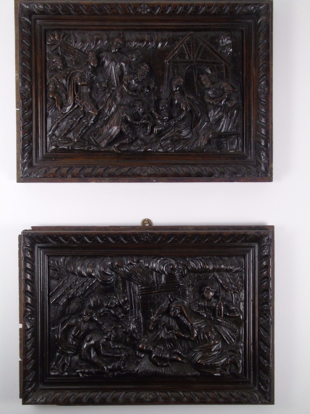 A Pair of 17th century Flemish panels
