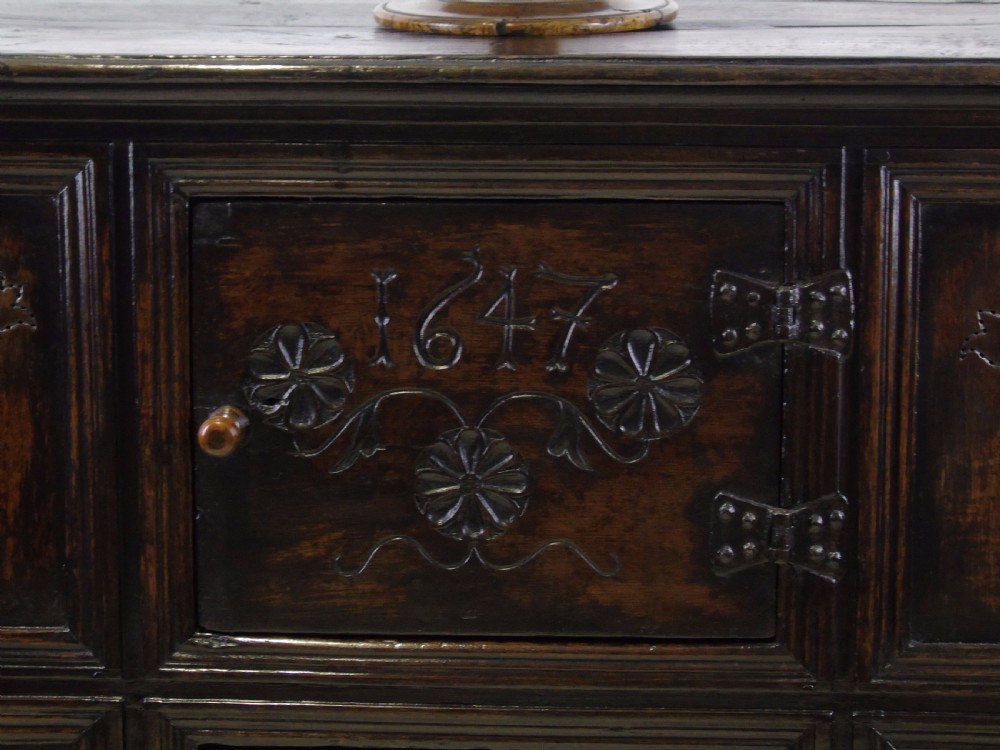 A Rare 17th century English livery cupboard  View II