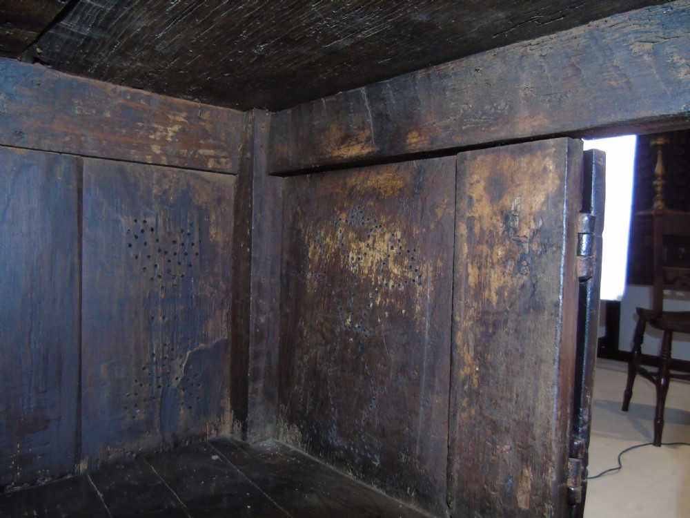 A Rare 17th century English livery cupboard  View XXIX