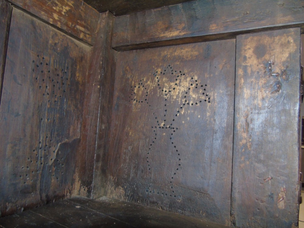 A Rare 17th century English livery cupboard  View XXX