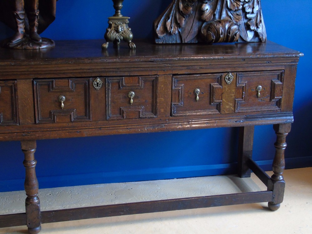 A Fine 17th century Dresser base View III