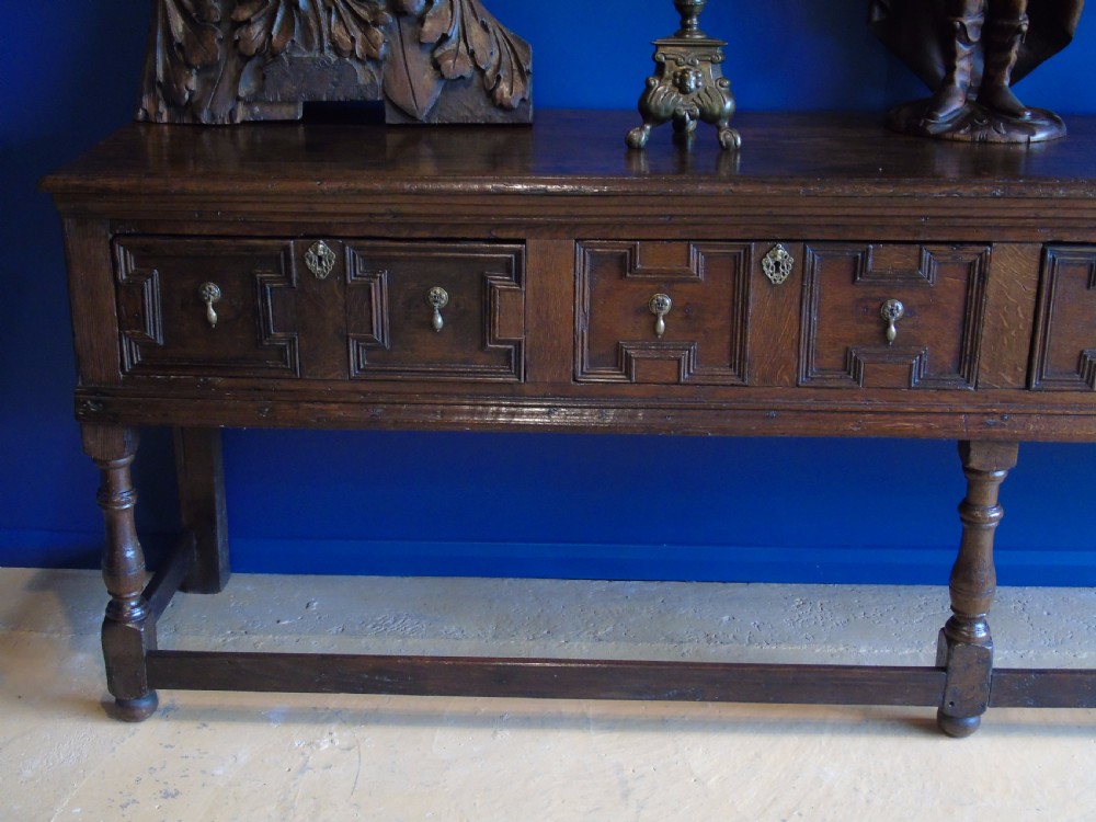 A Fine 17th century Dresser base View IV