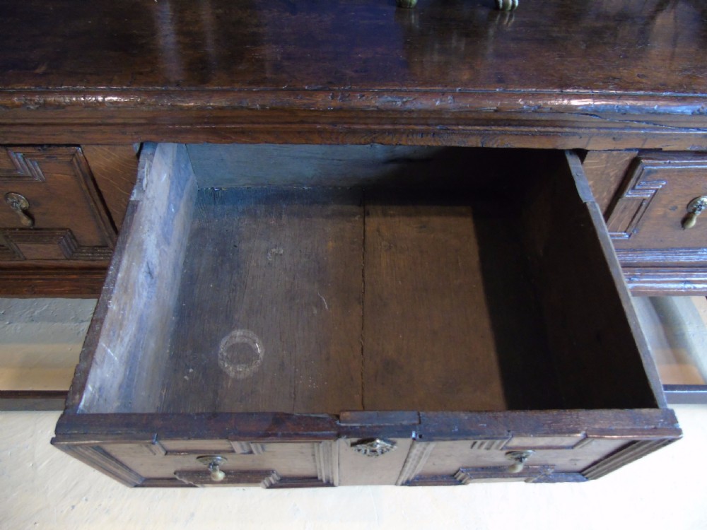 A Fine 17th century Dresser base View XI