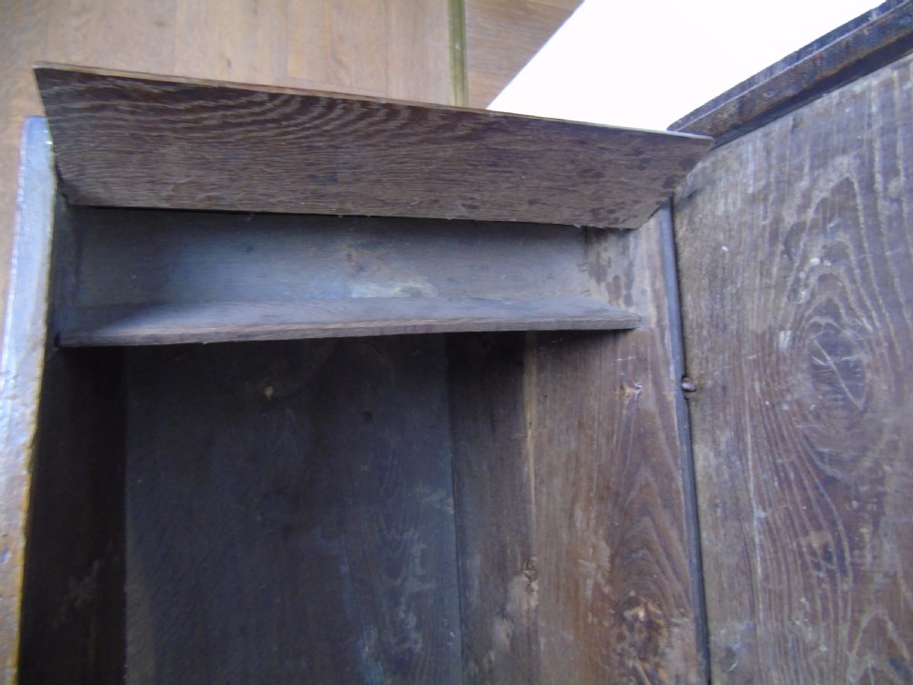 A fine 17th Century boarded oak coffer View IX