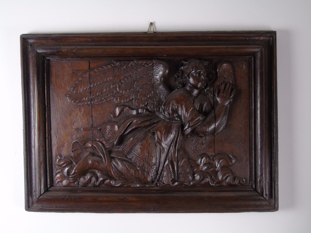 a large 17th century Flemish carved panel  View II
