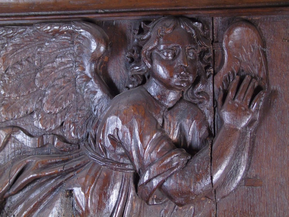 a large 17th century Flemish carved panel  View III