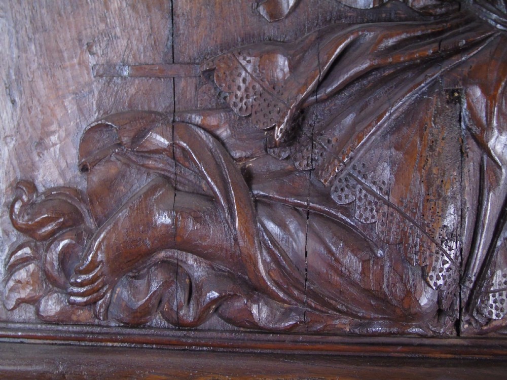 a large 17th century Flemish carved panel  View IV