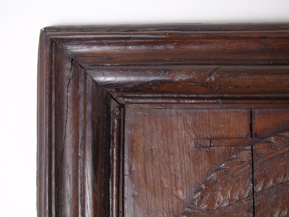 a large 17th century Flemish carved panel  View VI
