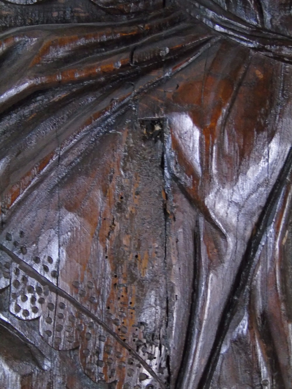 a large 17th century Flemish carved panel  View VII