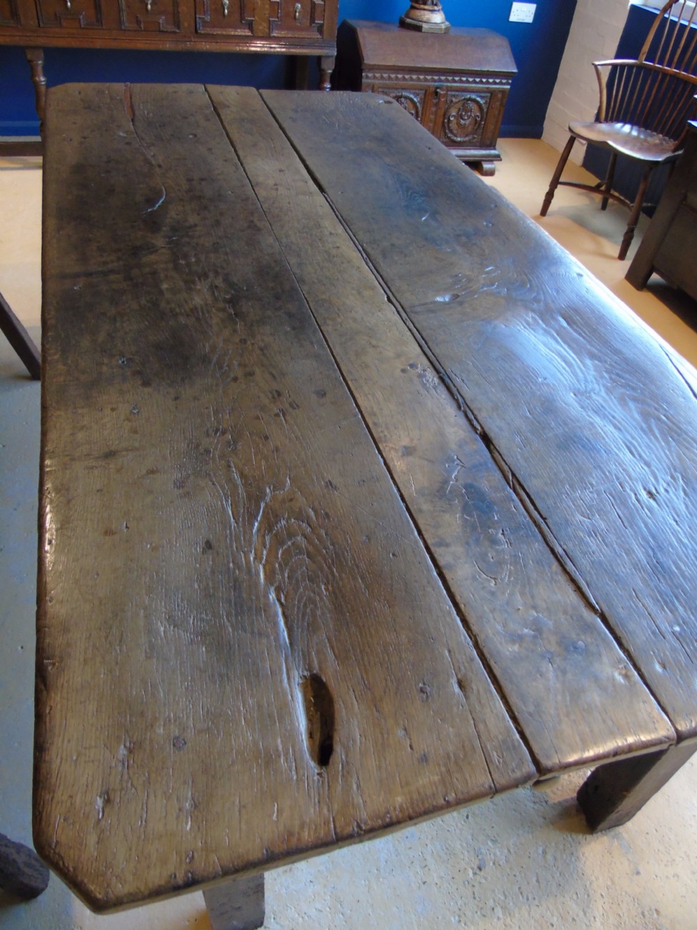 18th century french table and benches View II