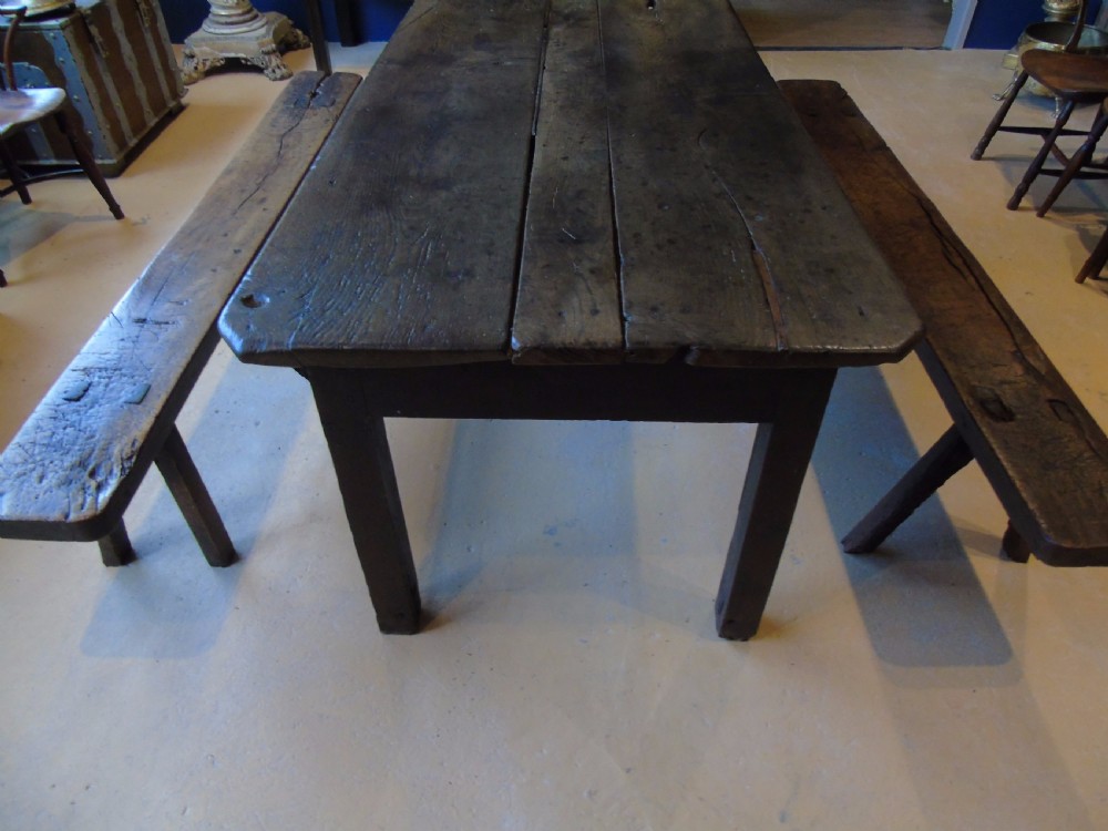 18th century french table and benches View VII