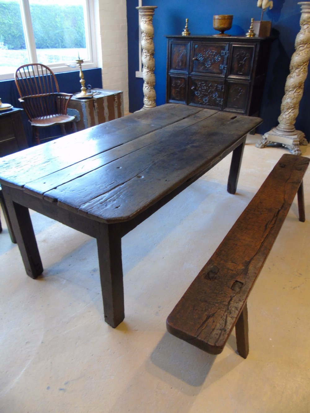 18th century french table and benches View VIII