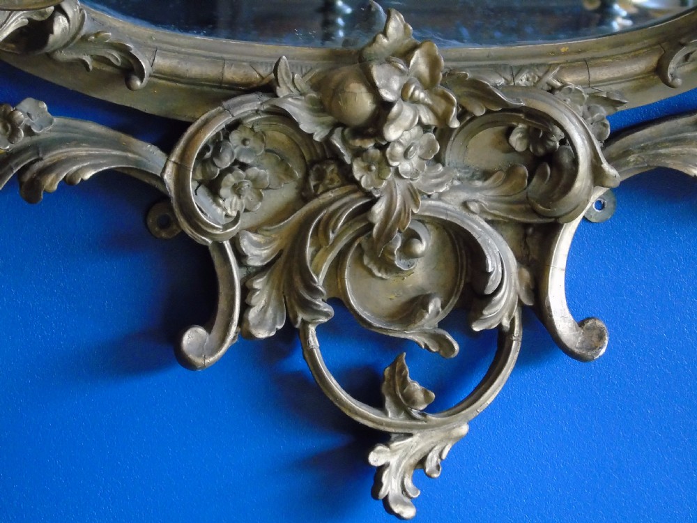 A fine 19th century Girandole mirror View X