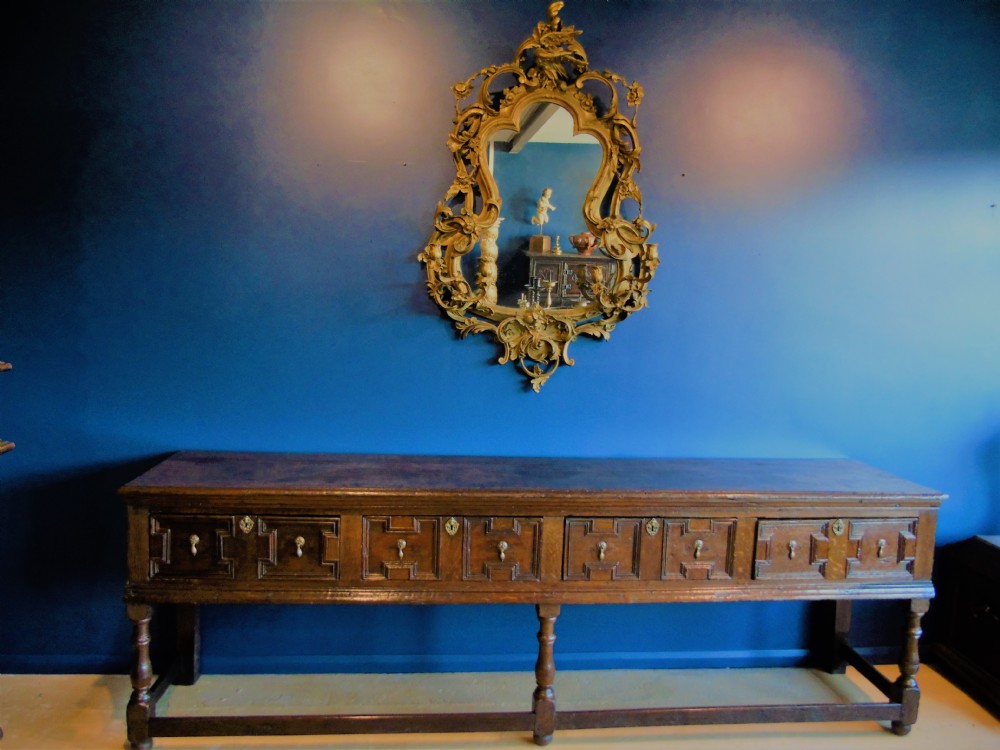 A Fine 17th century Dresser base