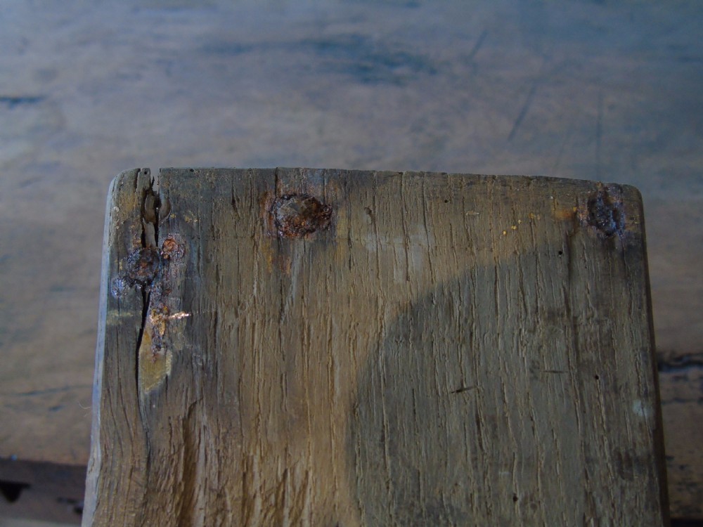 17th century Spanish walnut center table View XIX