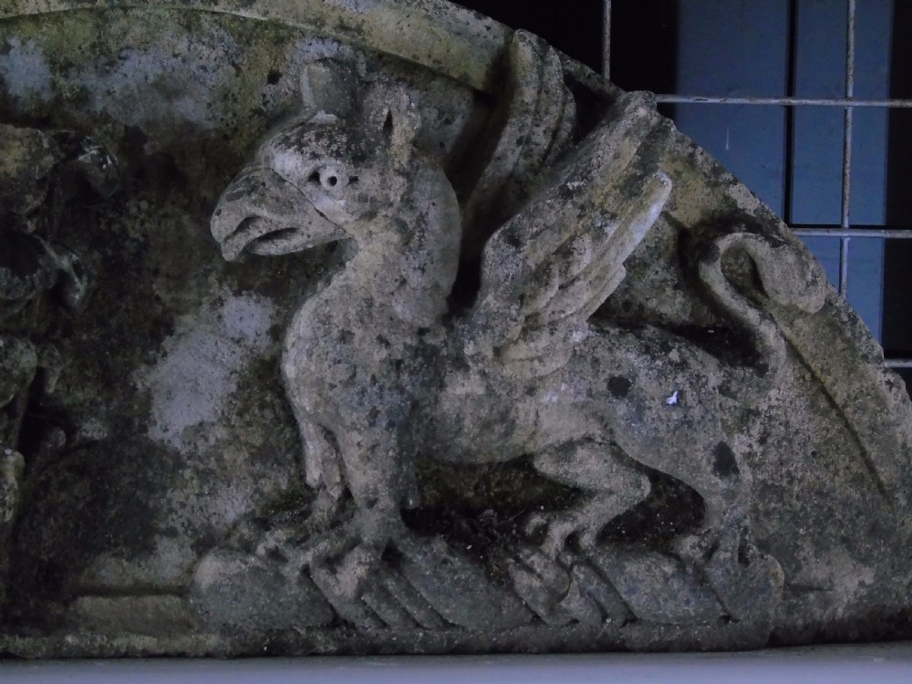 17th Century Limestone inset View II