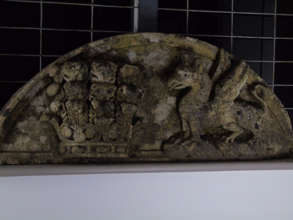17th Century Limestone inset View IV