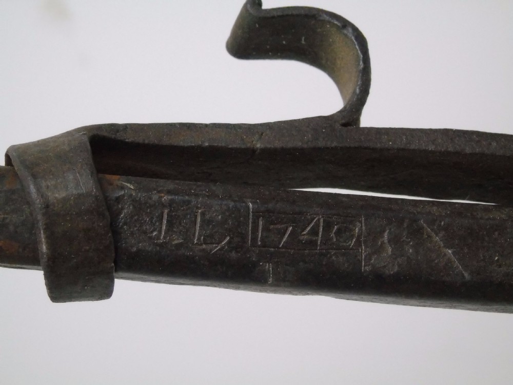 A pair of 18th century firedogs View III