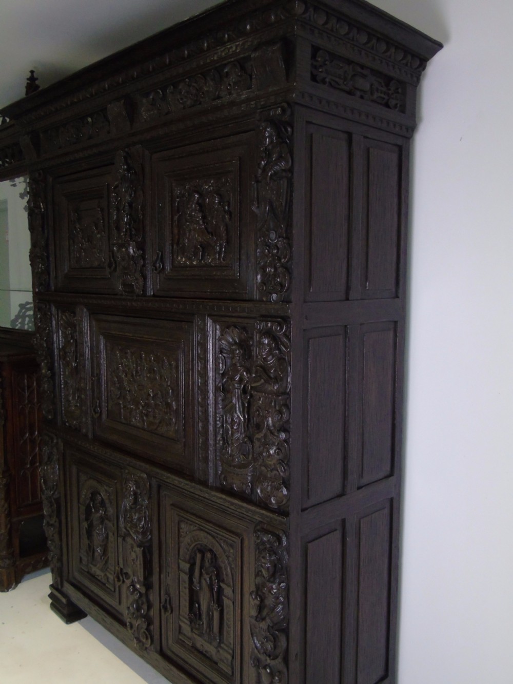 Large 19th Century Flemish cupboard View II