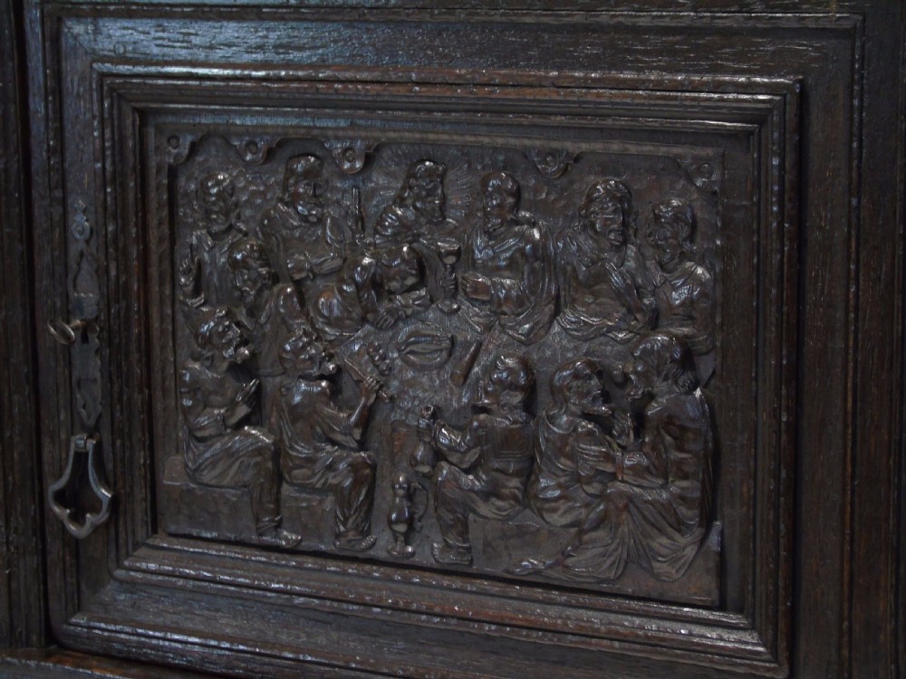 Large 19th Century Flemish cupboard View VI