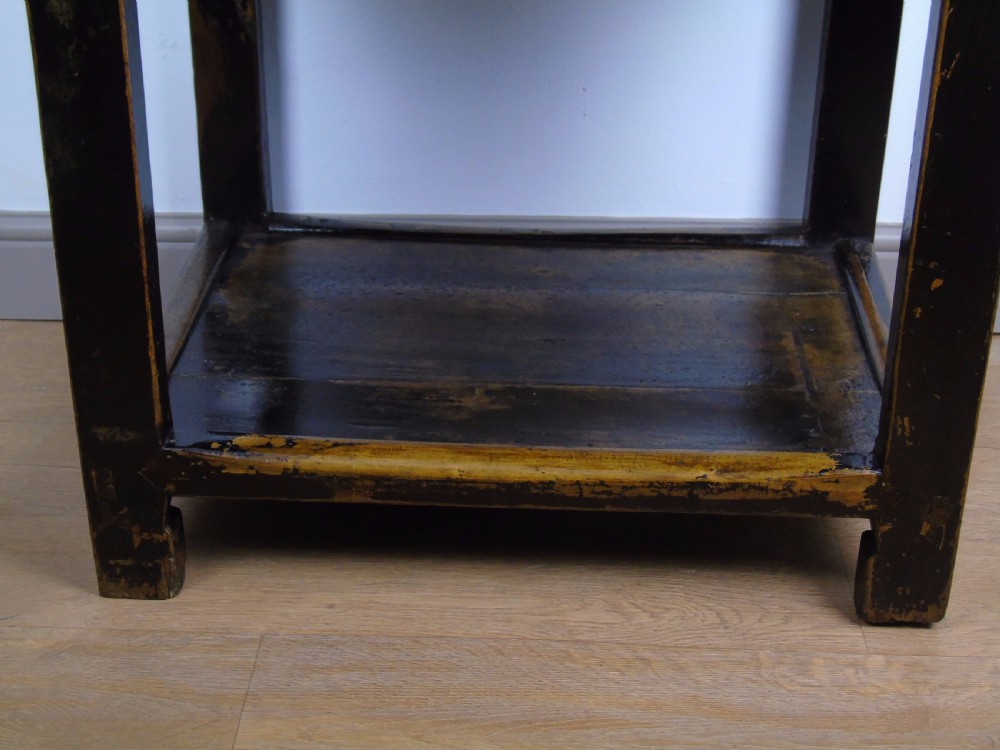 19th century Chinese side table View XII
