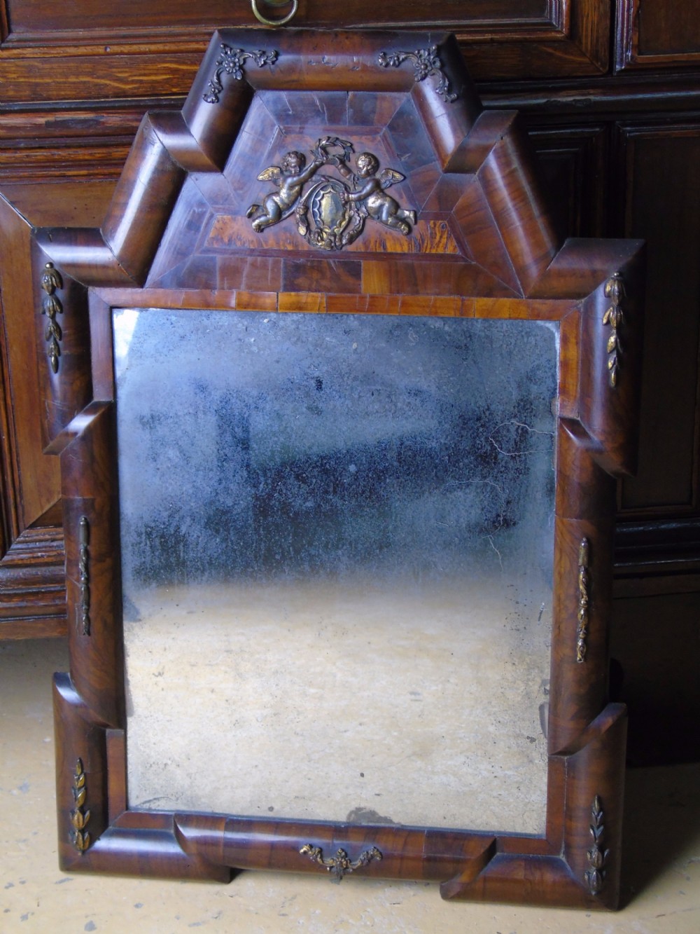 A fine 18th century Courting mirror View III