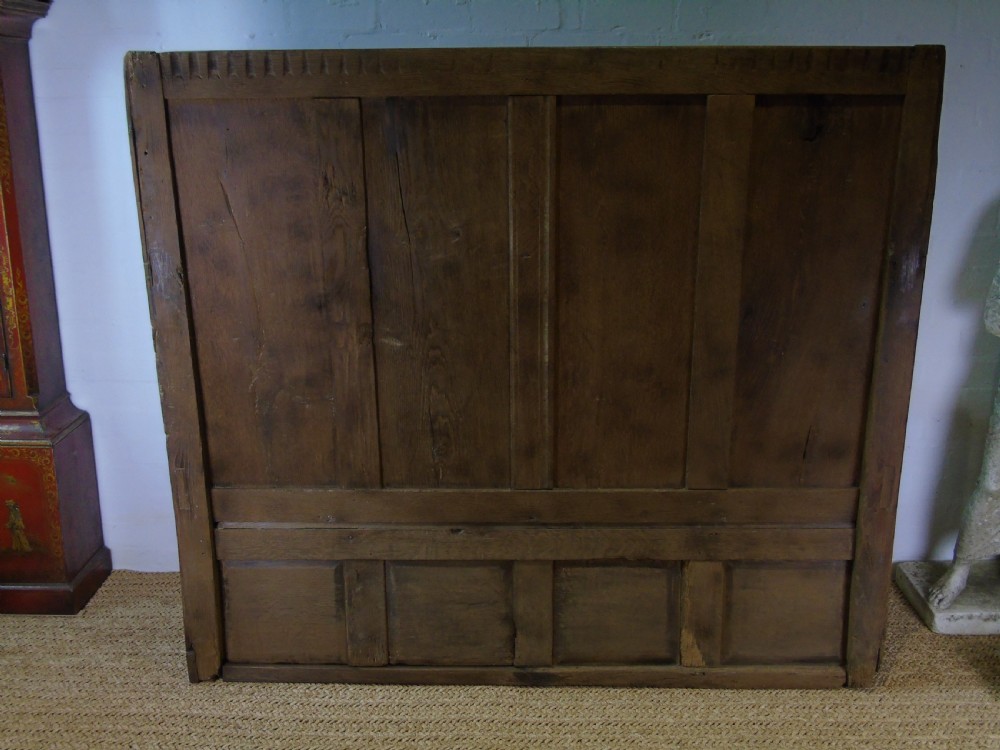Early 18th Century estate made box settle View X