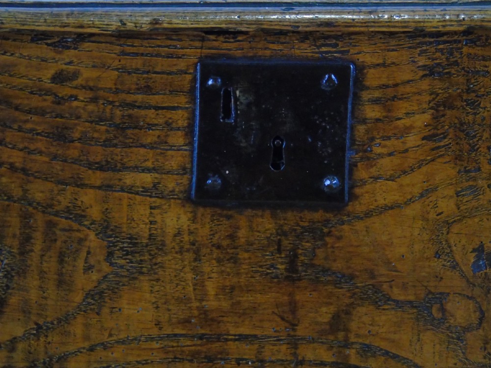 17th Century and later Elm Coffer View II