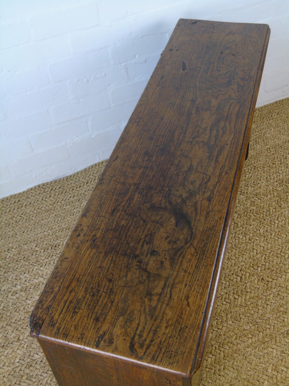 17th Century and later Elm Coffer View IV