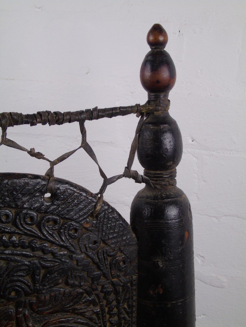 A fantastic 17th Century Indian low chair View V