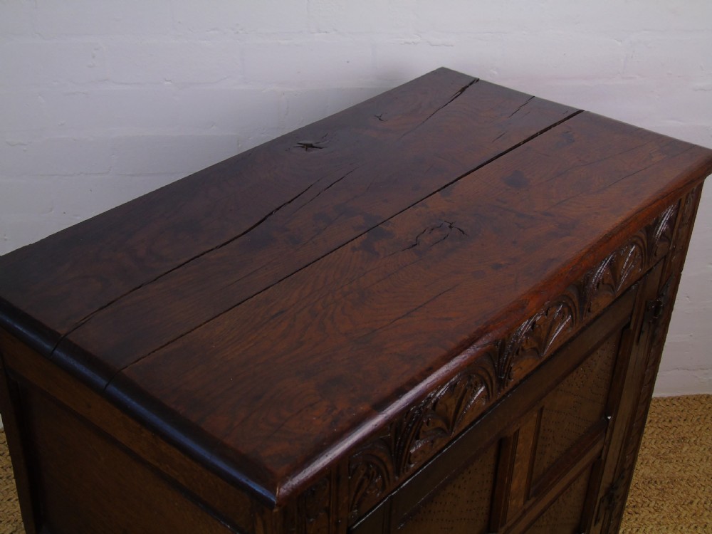 17th Century oak Mural cupboard View VI