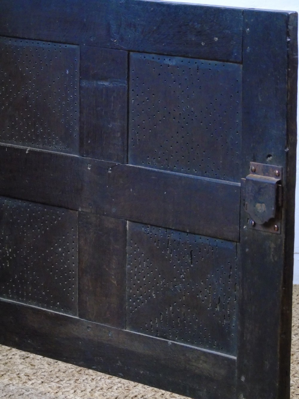 17th Century oak Mural cupboard View IX