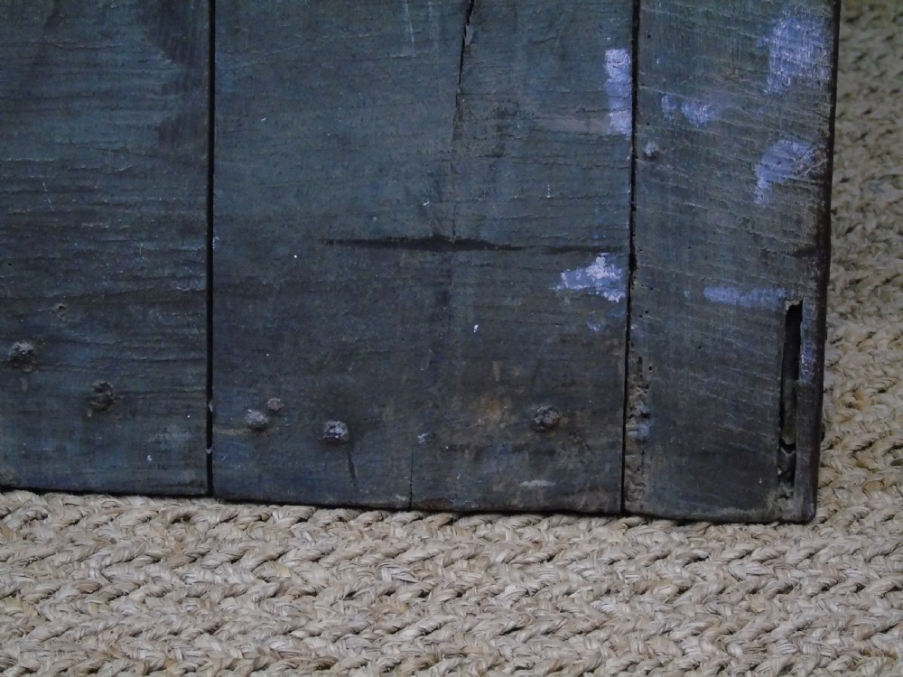17th Century oak Mural cupboard View XIII
