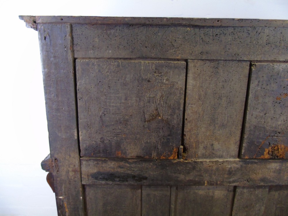 A 17th century French walnut livery cupboard View XV