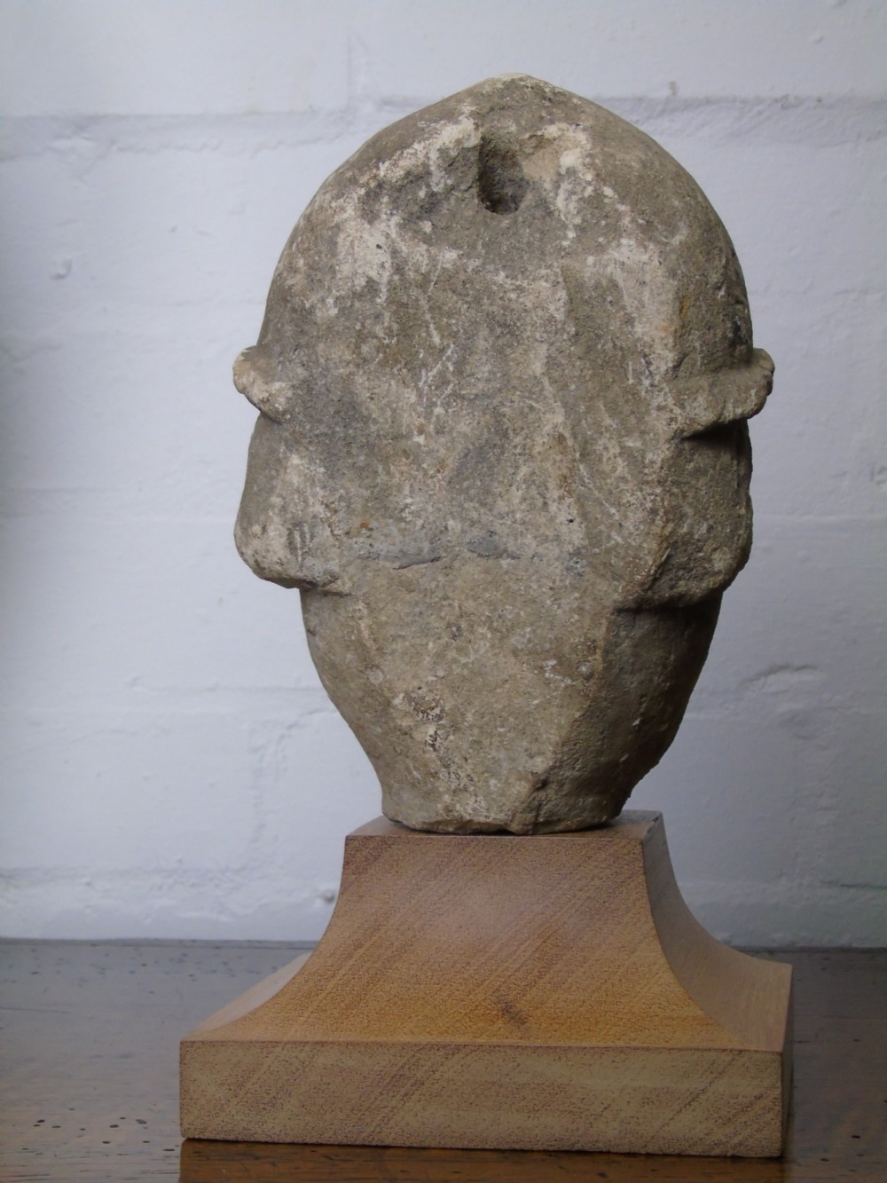 A 13th-14th Century Norman limestone head View V