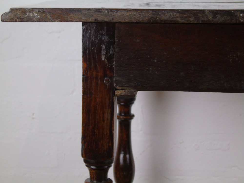 A late 17th Century side table View XI