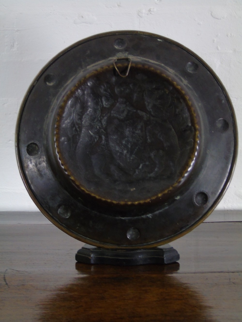 19th Century brass charger View III