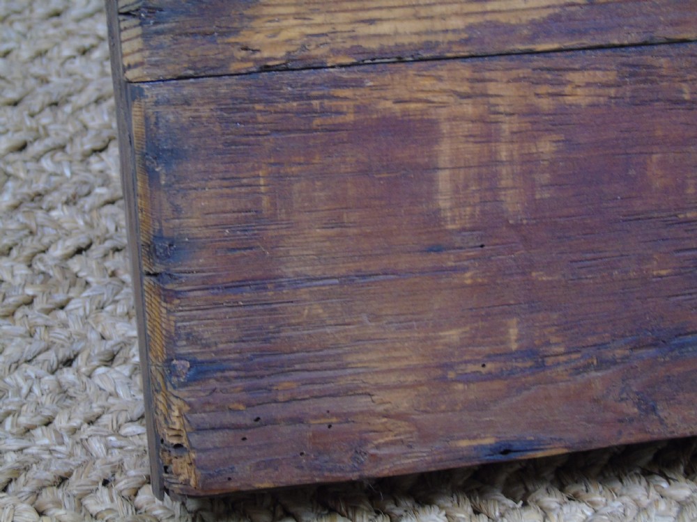 A fabulous 17th century oak side table View XXIV
