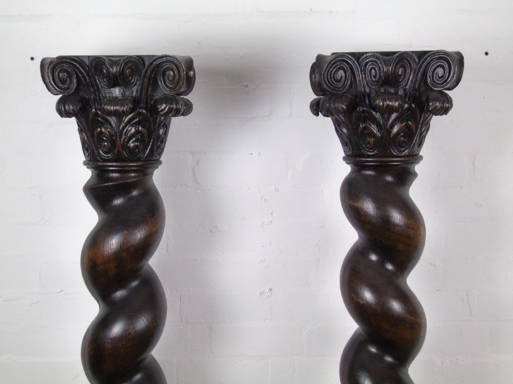 A pair of 19th century Corinthian columns View VI