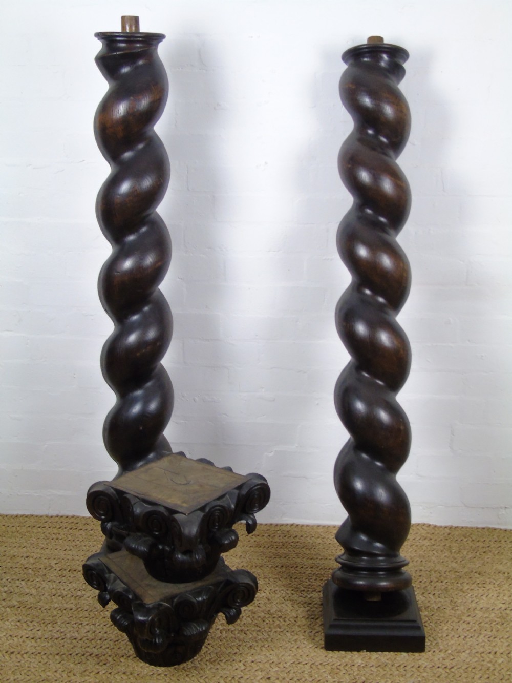 A pair of 19th century Corinthian columns View VIII