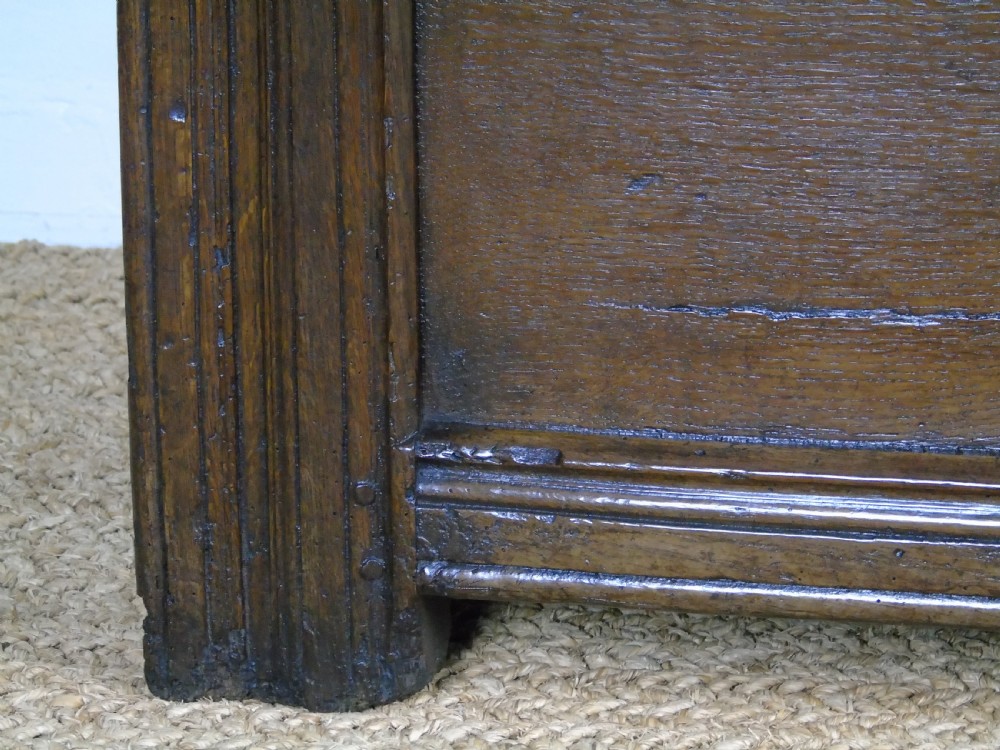 A small 17th Century oak coffer View VII
