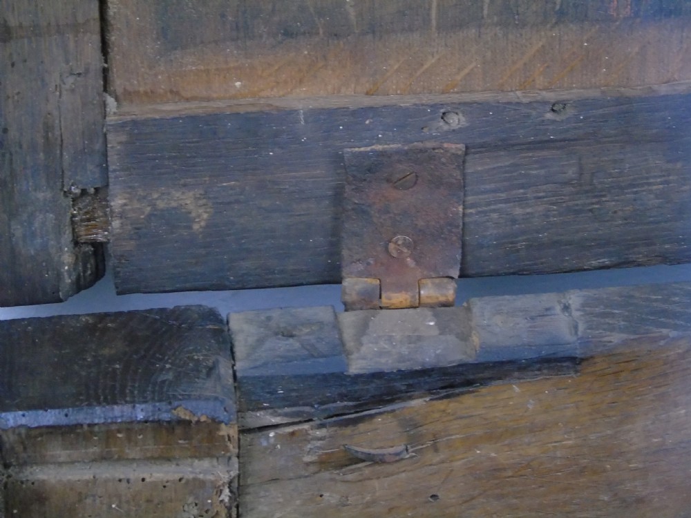 A small 17th Century oak coffer View XII