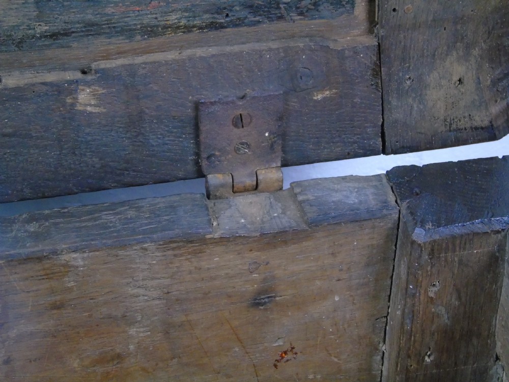 A small 17th Century oak coffer View XIII