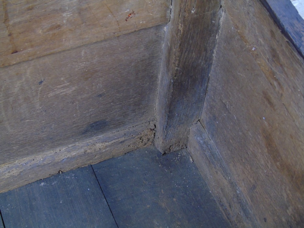 A small 17th Century oak coffer View XIV